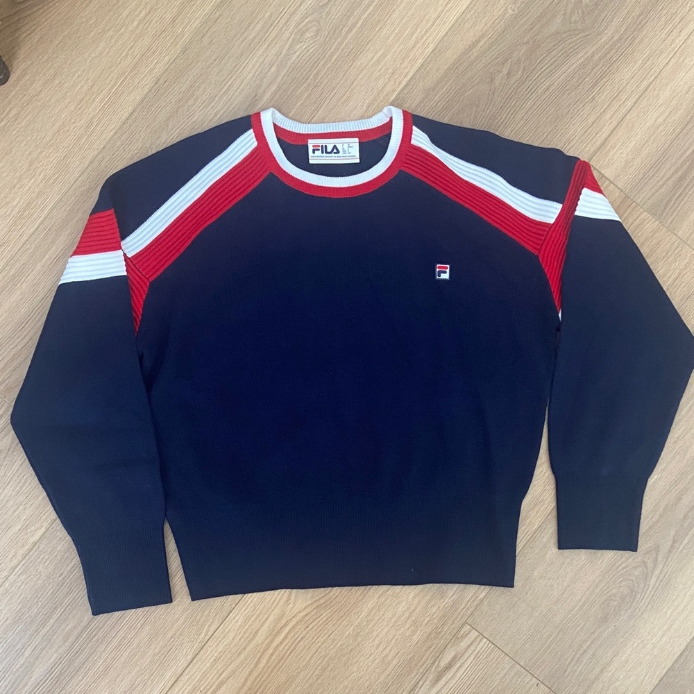 Fila Frankie Sweater Red, White and Blue